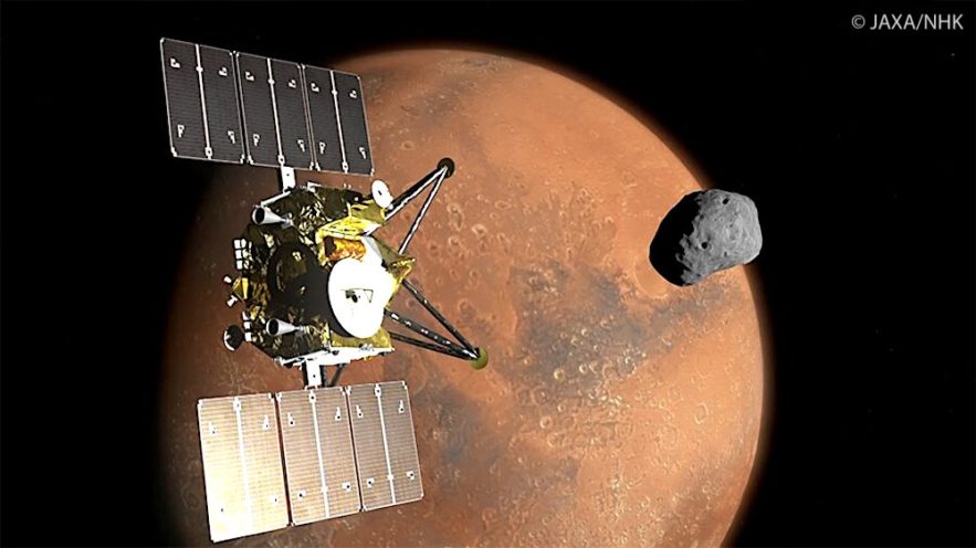 vaisseau martian moons exploration images 4k mars lunes