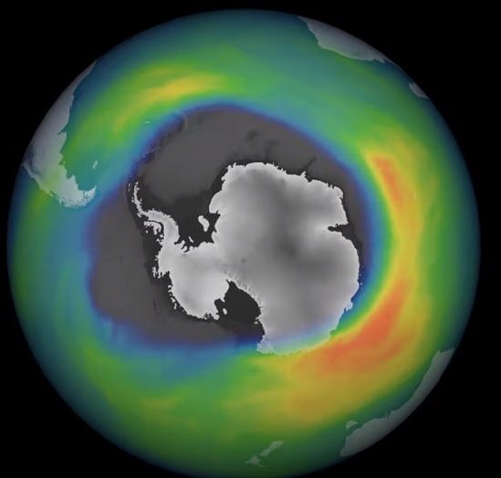 augmentation considérable trou couche d'ozone antarctique 2020 couv