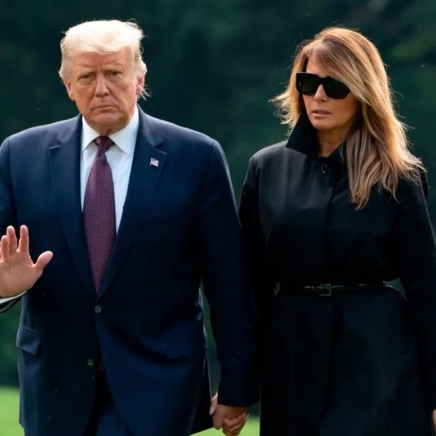 président trump femme positifs coronavirus Covid-19