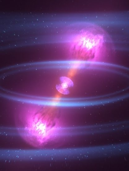 rayons X collision étoiles neutrons couv