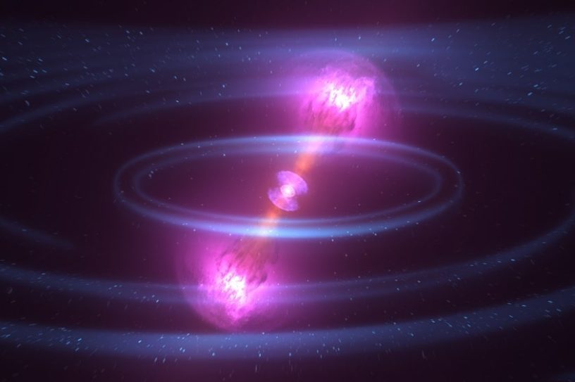rayons X collision étoiles neutrons couv