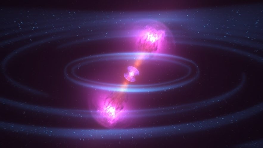 rayons X collision étoiles neutrons couv
