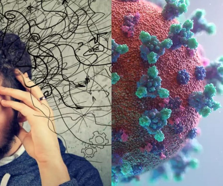 covid un patient sur cinq diagnostiqué avec troubles psychiatrique après infection couv