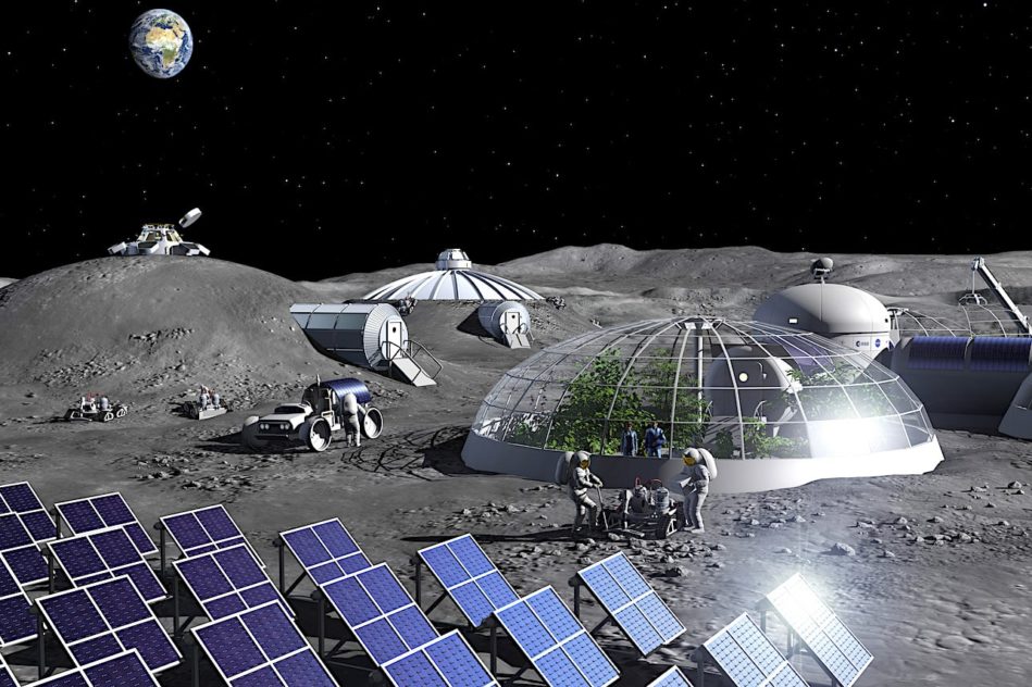 entreprise britannique transformera roche lunaire en oxygene materiaux construction base lunaire esa