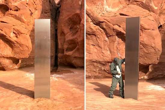 monolithe mysterieux utah
