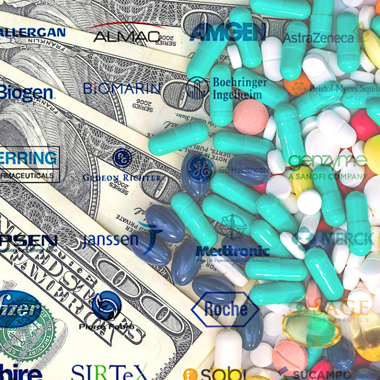sanctions financieres grandes entreprises pharmaceutiques activites illegales