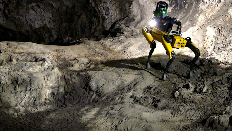 chien robot boston dynamics au-spot exploration mars