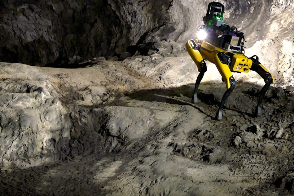 chien robot boston dynamics au-spot exploration mars
