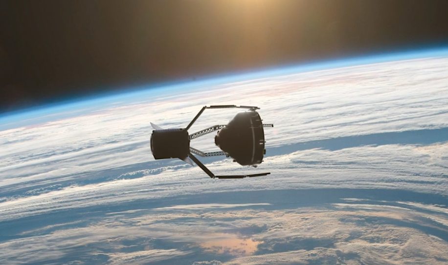 clearspace pince spatiale debris vue artiste