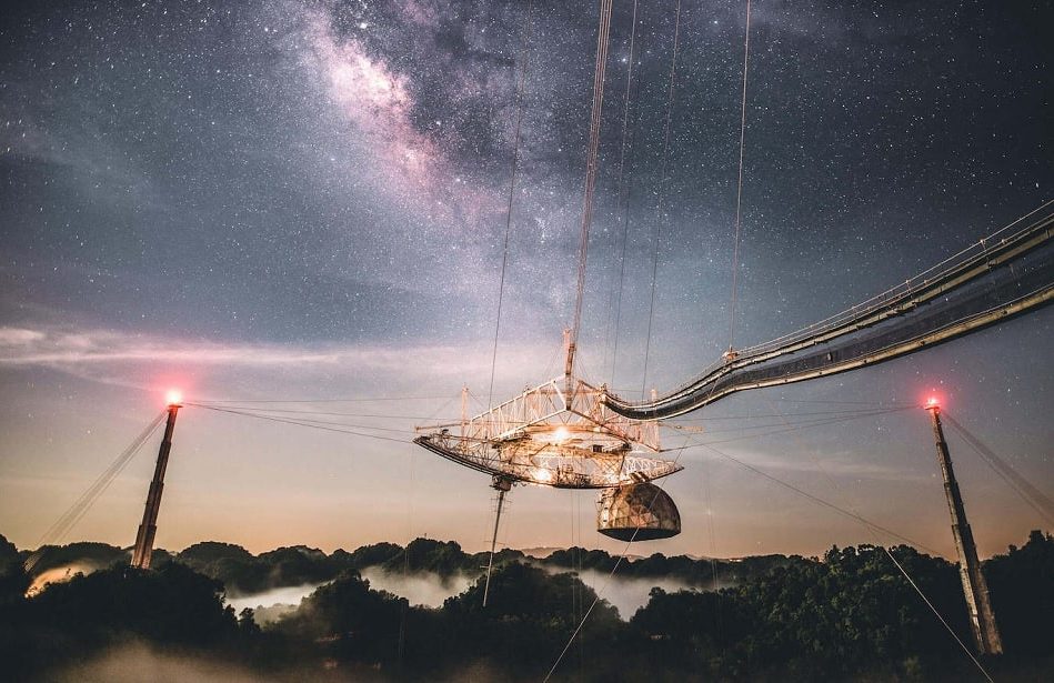 huit decouvertes majeures realisees par telescope arecibo