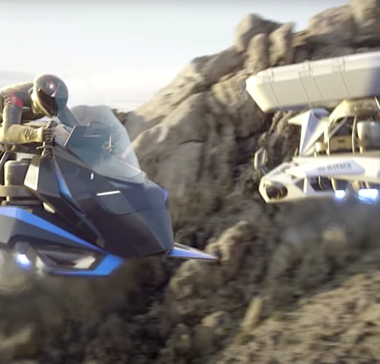 moto volante speeder jetpack aviation