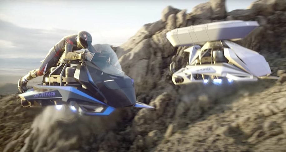 moto volante speeder jetpack aviation