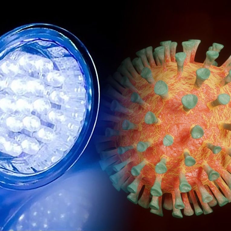led uv pour eliminer coronavirus lutte covid-19