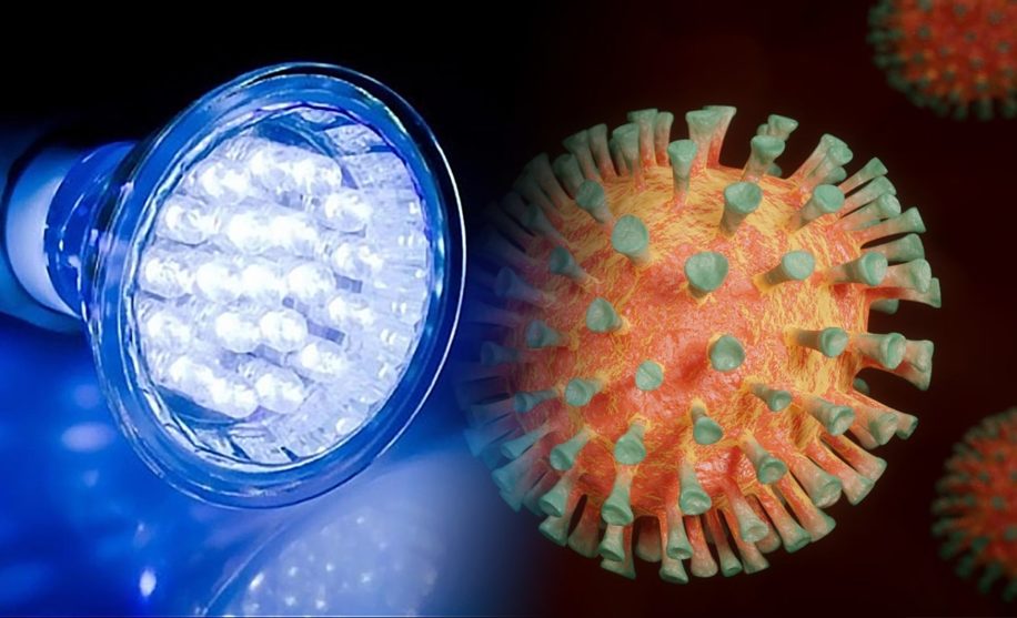 led uv pour eliminer coronavirus lutte covid-19