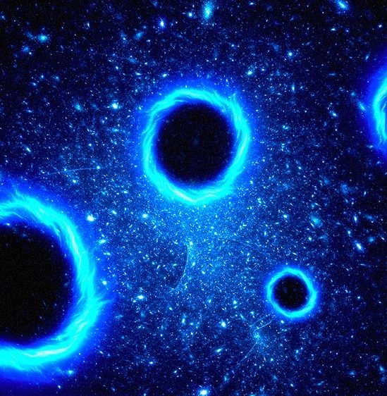 matiere noire trous noirs primordiaux multivers