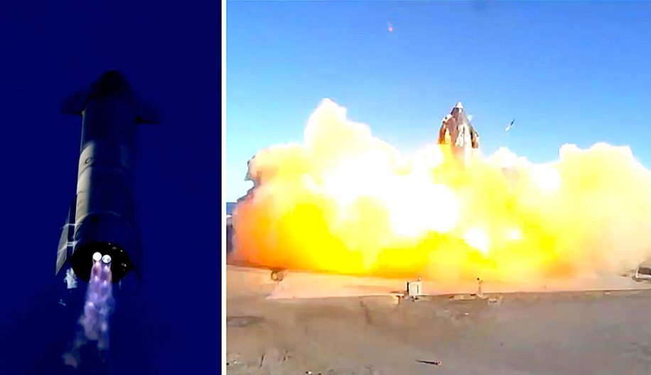 pourquoi lancement starship termine par explosion-elon-musk-explique