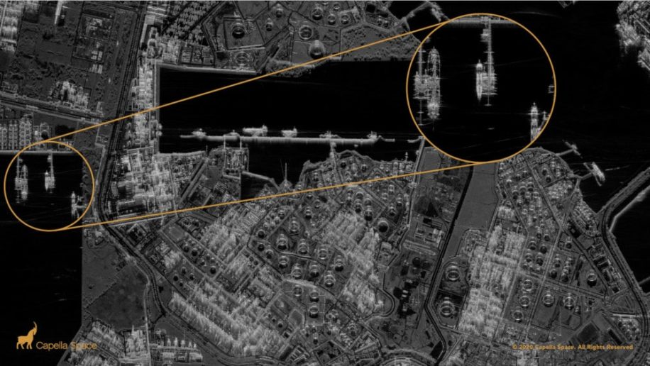 satellite RSO capella haute résolution