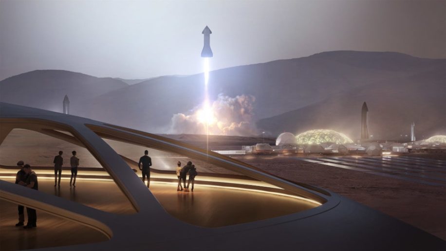 voyage mars spaceX 2026