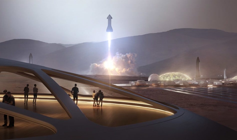 voyage mars spaceX 2026