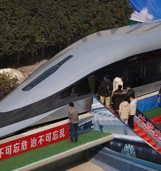 chine devoile prototype maglev ultrarapide