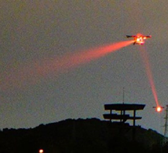 liaison quantique etablie entre deux drones mouvement