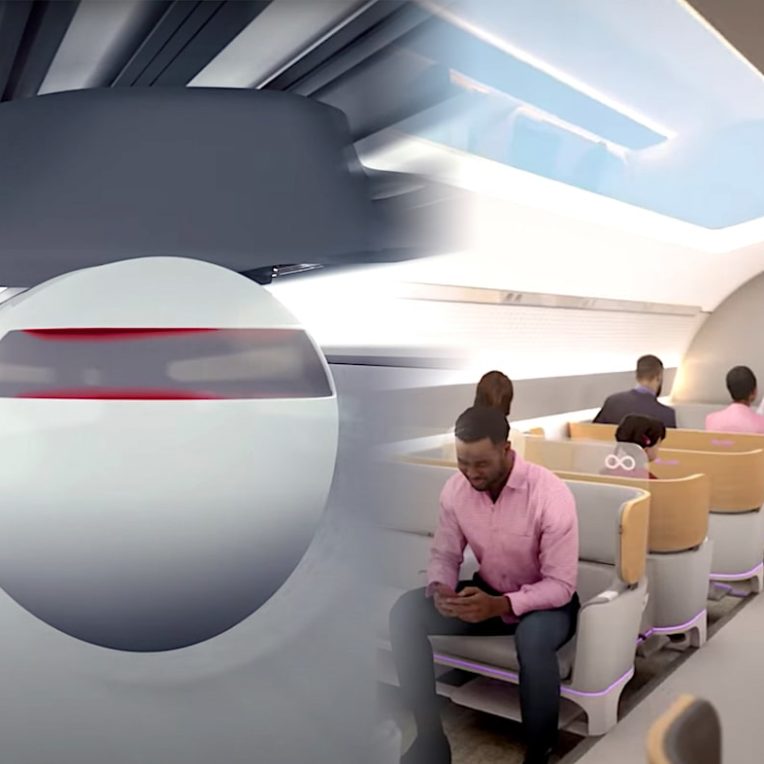 simulation voyage hyperloop video