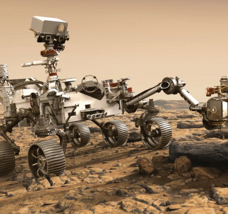 atterrissage réussi perseverance mars 2020