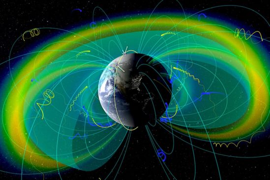 electrons voyageant vitesses proches celle lumiere autour terre enfin expliques