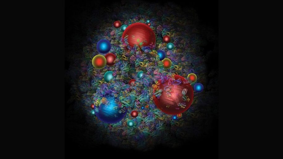 etrange desequilibre antimatiere existe dans protons