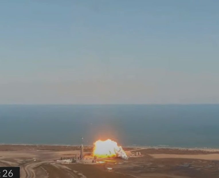 explosion prototype SN9 spaceX