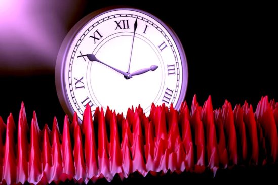 physiciens obtiennent premier enregistrement video cristal temporel