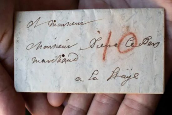 dépliage virtuel lettre scellée