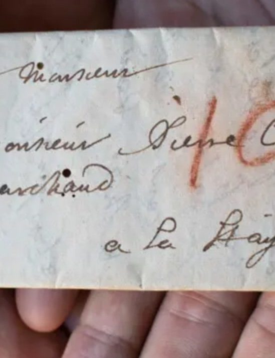 dépliage virtuel lettre scellée