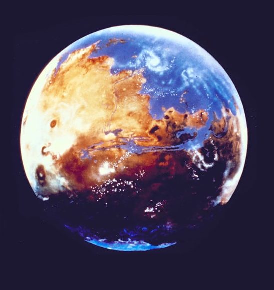 eau croûte Mars