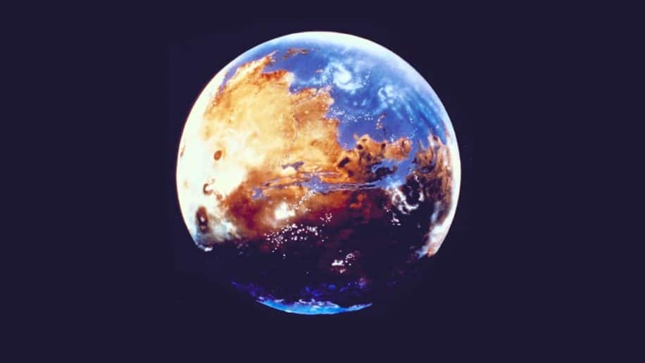 eau croûte Mars