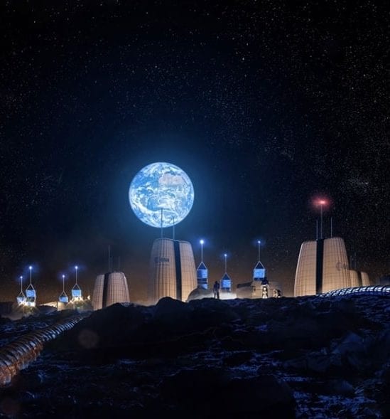 hautes tours lunaires beton alimenter bases lunaires humaines