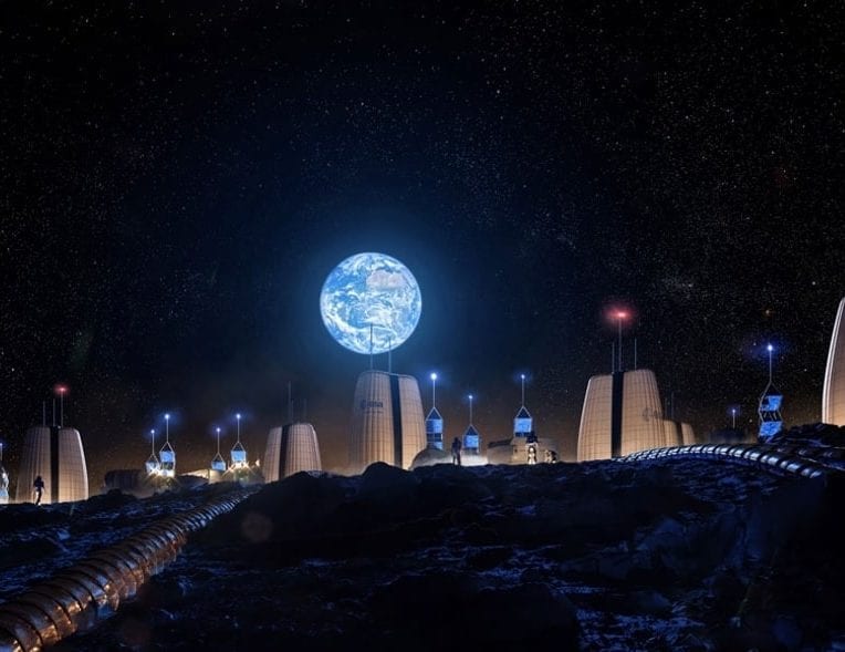 hautes tours lunaires beton alimenter bases lunaires humaines