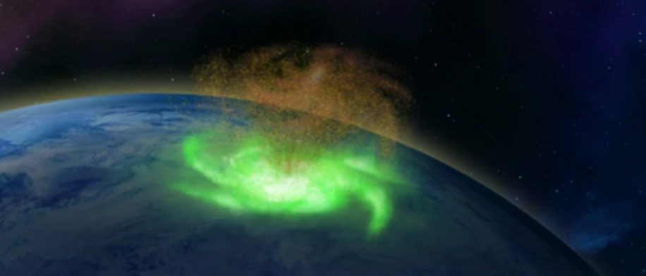 preuve ouragan spatial
