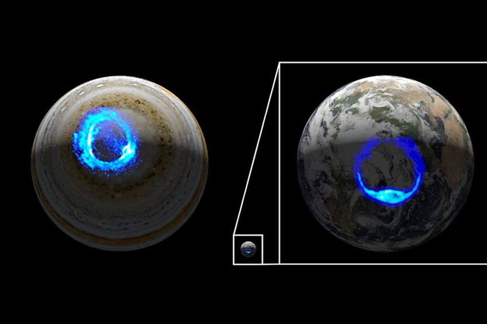 sonde juno nasa revele origines aurores polaires-jupiter