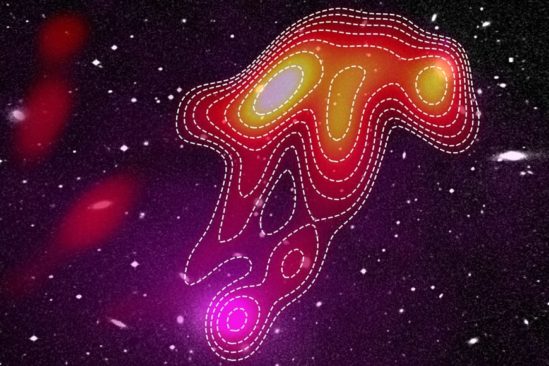 uss jellyfish galaxie méduse ondes radio