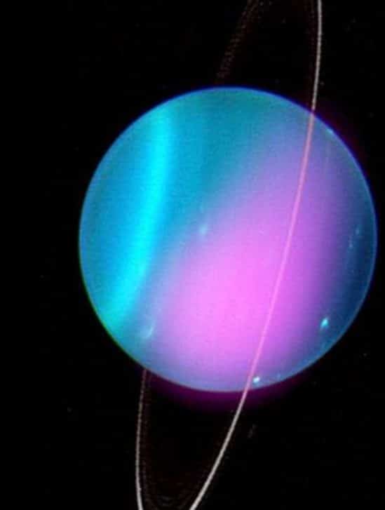 détection rayons X Uranus