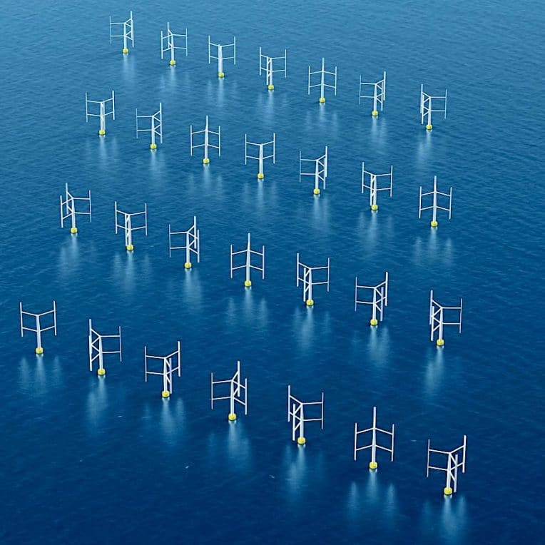 eoliennes verticales plus-efficaces dans parcs eoliens