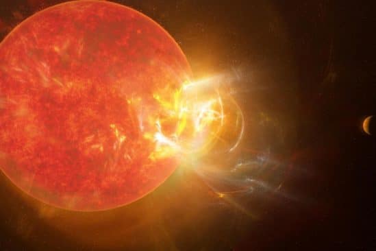 eruption stellaire proxima centauri bat records