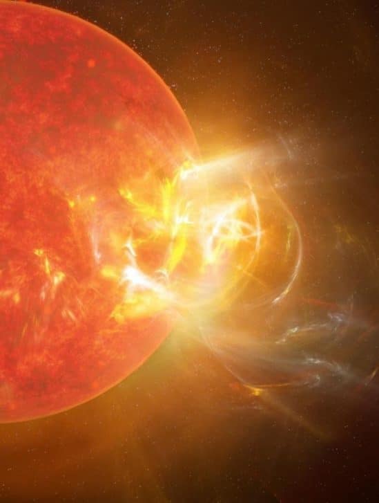 eruption stellaire proxima centauri bat records