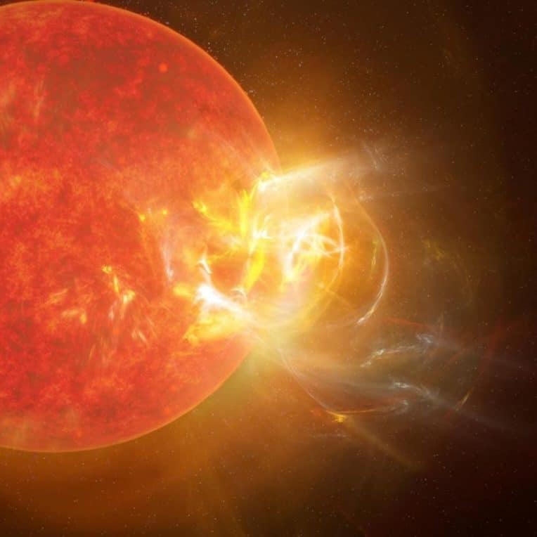 eruption stellaire proxima centauri bat records