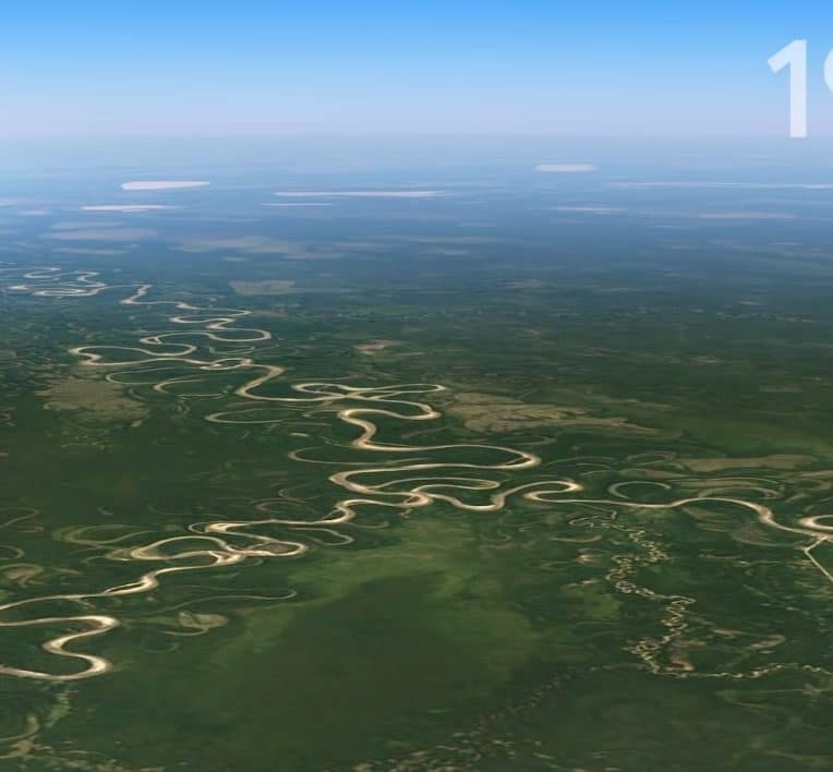 google earth permet visualiser effets changement climatique depuis 1984