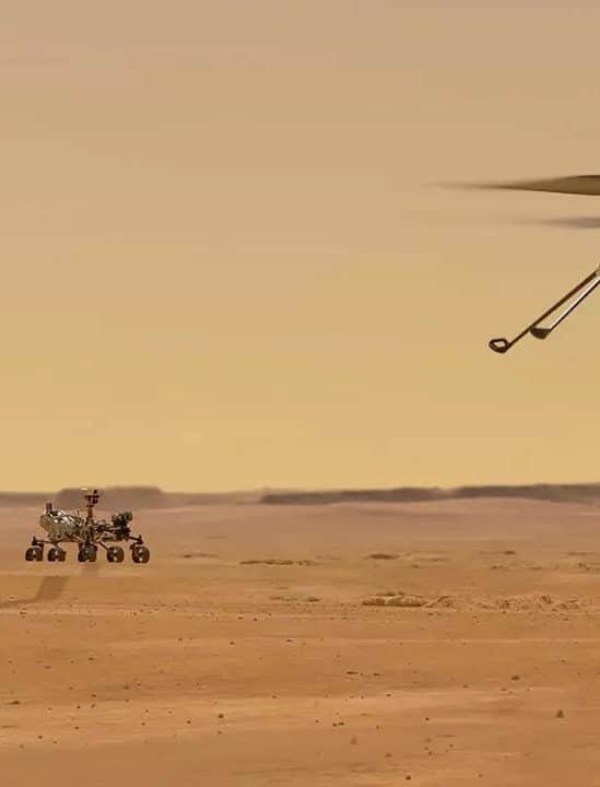 premier vol reussi pour helicoptere martien ingenuity couv