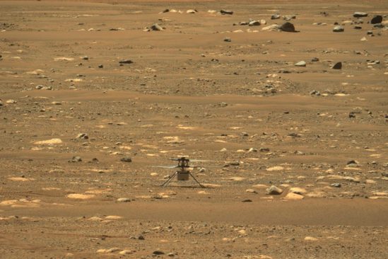 vidéo HD vol Ingenuity Mars