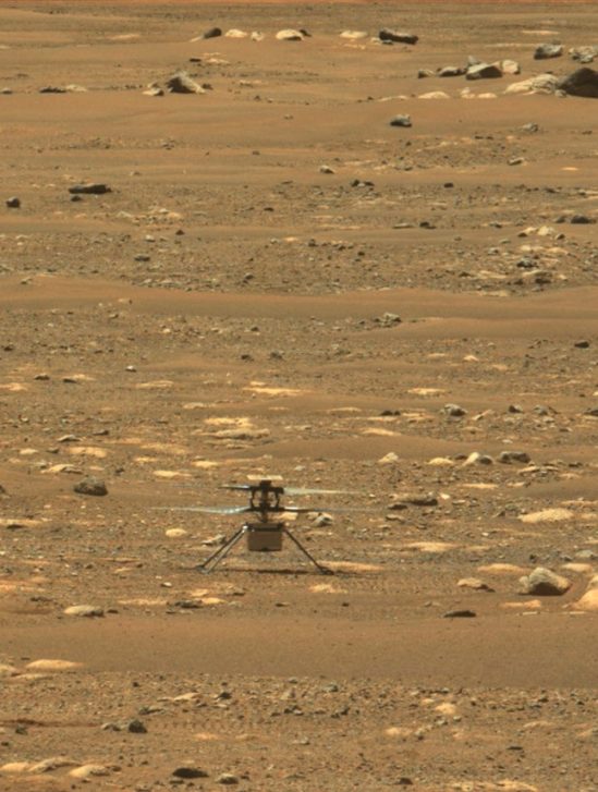 vidéo HD vol Ingenuity Mars