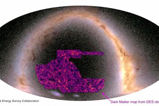 astronomes creent plus grande carte matiere noire univers observable